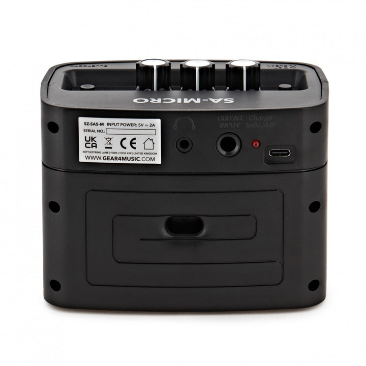 SubZero Rechargeable Micro Amp with Bluetooth, Black
