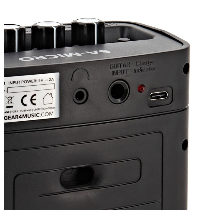 SubZero Rechargeable Micro Amp with Bluetooth, Black