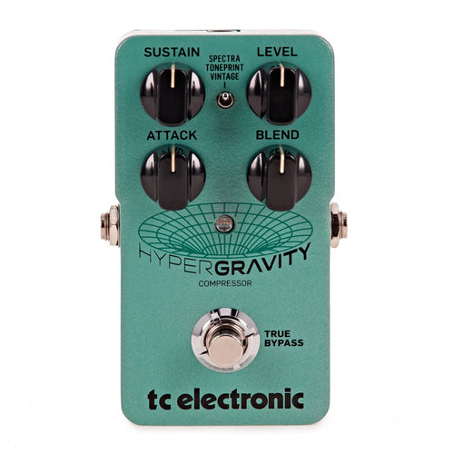 TC Electronic HyperGravity Compressor Guitar Effects Pedal, Hybird Pedal