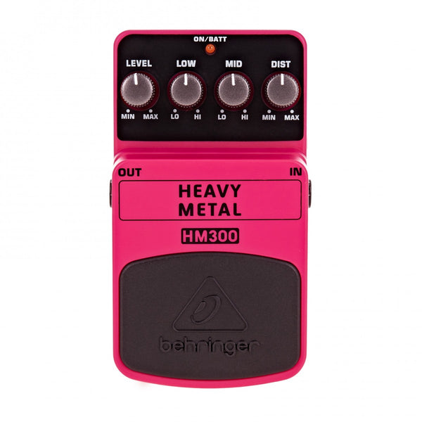 Distortion Pedal Guitar Behringer HM300 Heavy Metal