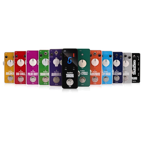 Flanger Pedal Guitar SubZero Frostbite