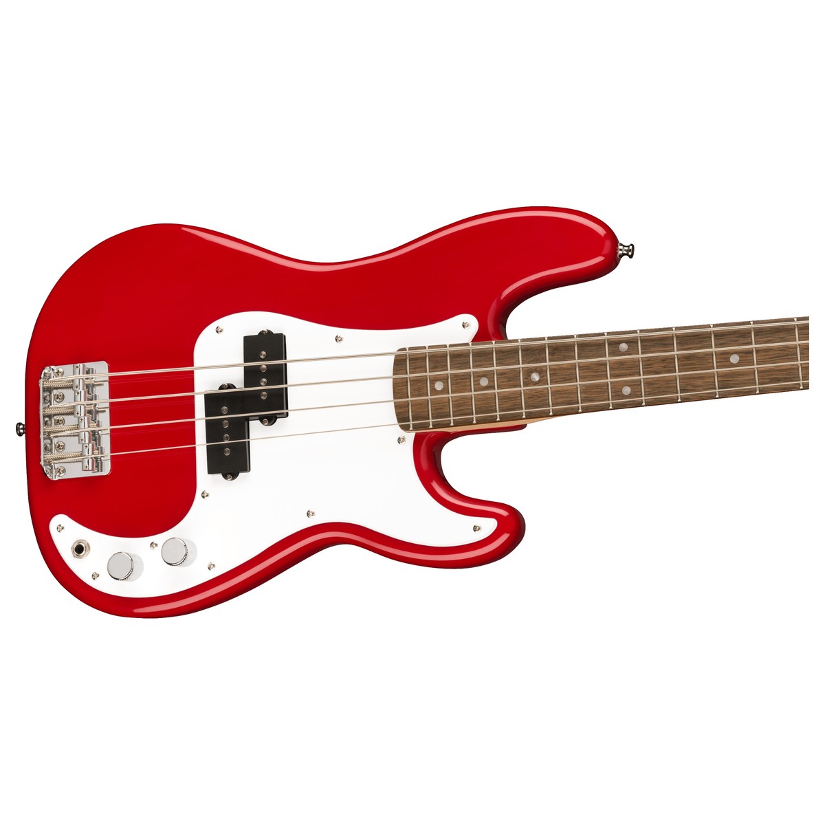 Đàn Guitar Bass Squier Mini Precision Bass, Indian Laurel Fingerboard, Dakota Red