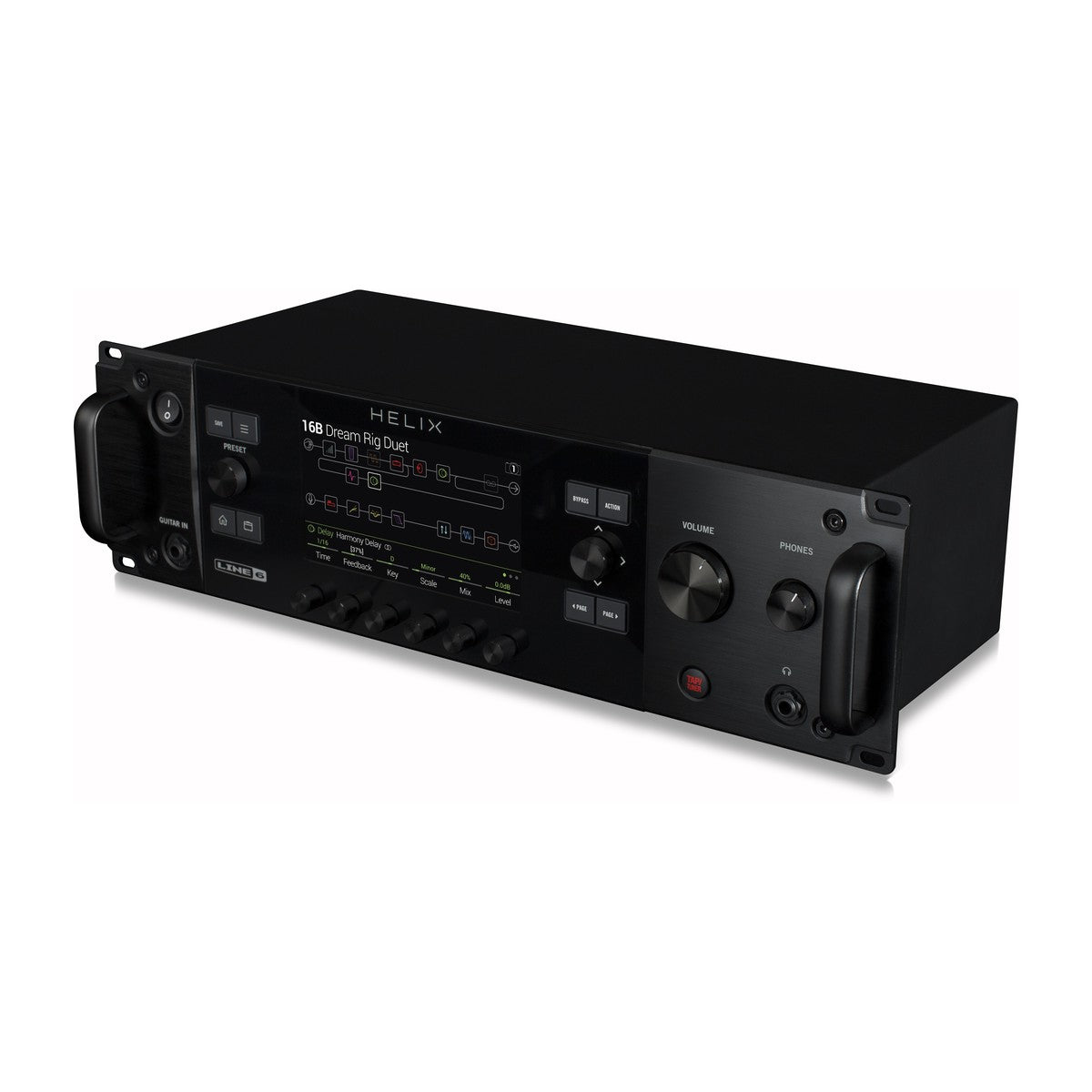 Multi Efects Pedal Guitar Line 6 Helix Rack