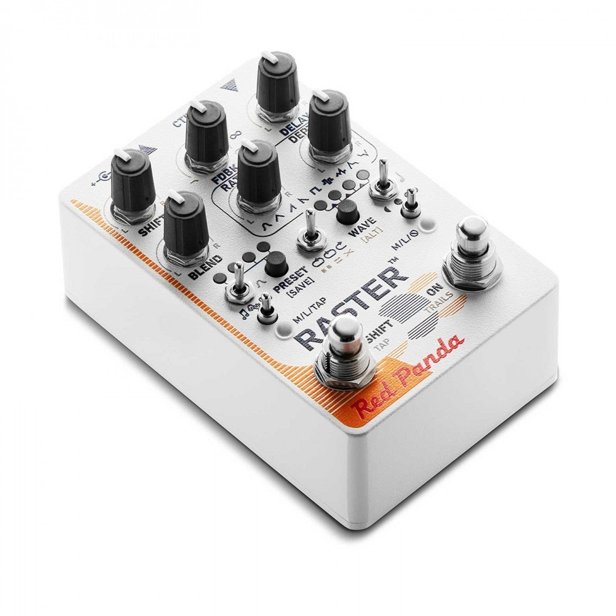 Octave Pedal Guitar Red Panda Raster V2