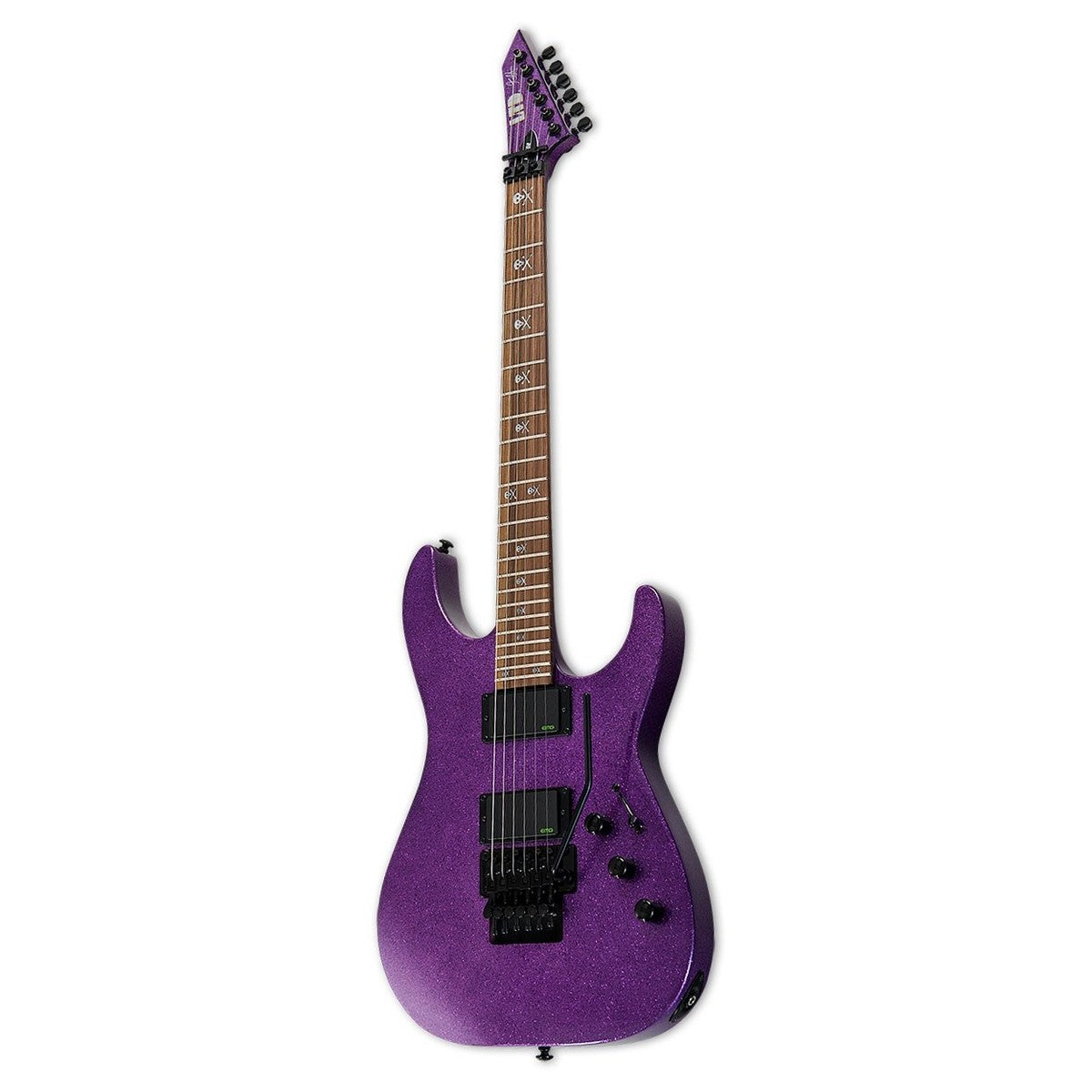 Đàn Guitar Điện ESP LTD KH-602 Kirk Hammett, Purple Sparkle