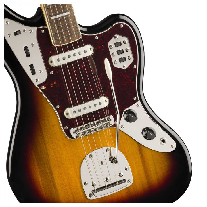 Đàn Guitar Điện Squier Classic Vibe 70s Jaguar, Indian Laurel Fingerboard, 3-Color Sunburst