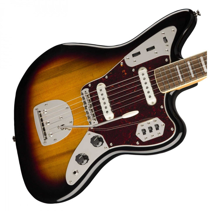 Đàn Guitar Điện Squier Classic Vibe 70s Jaguar, Indian Laurel Fingerboard, 3-Color Sunburst