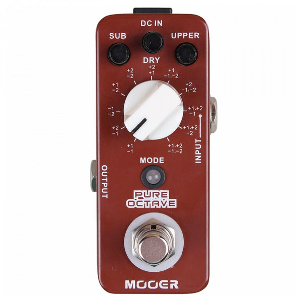 Octave Pedal Guitar Mooer MPO1 Pure