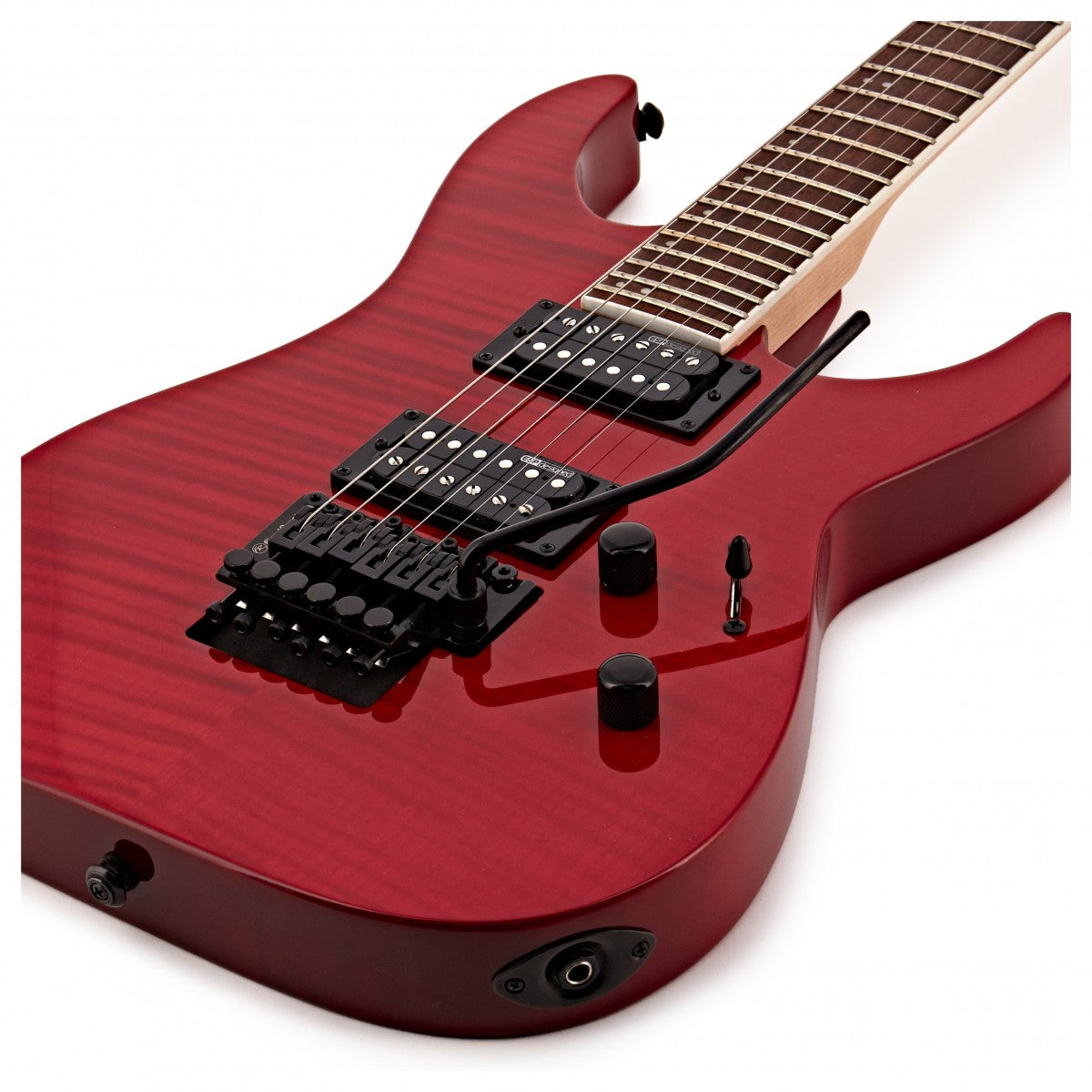 ESP LTD M-200FM, See Thru Red
