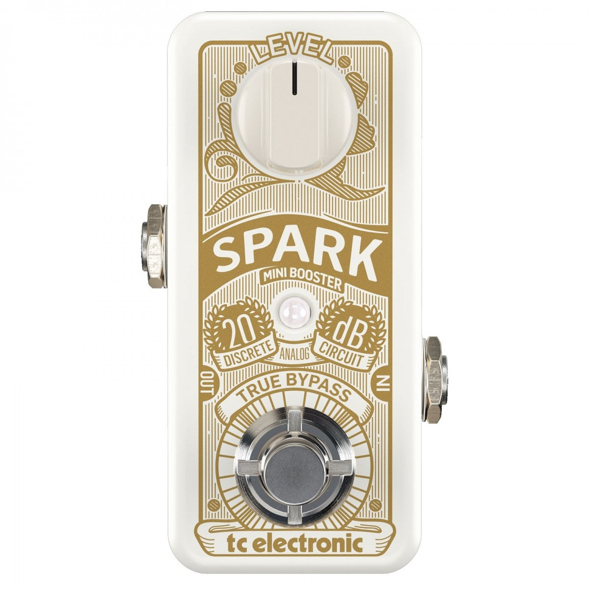 TC Electronic Boost Pedal Guitar Spark Mini Booster, Analog Pedal