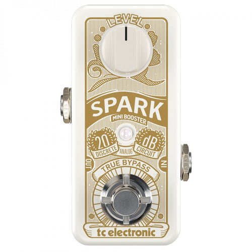TC Electronic Boost Pedal Guitar Spark Mini Booster, Analog Pedal