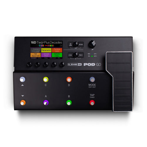 Multi Effects Pedal Guitar Line 6 POD Go