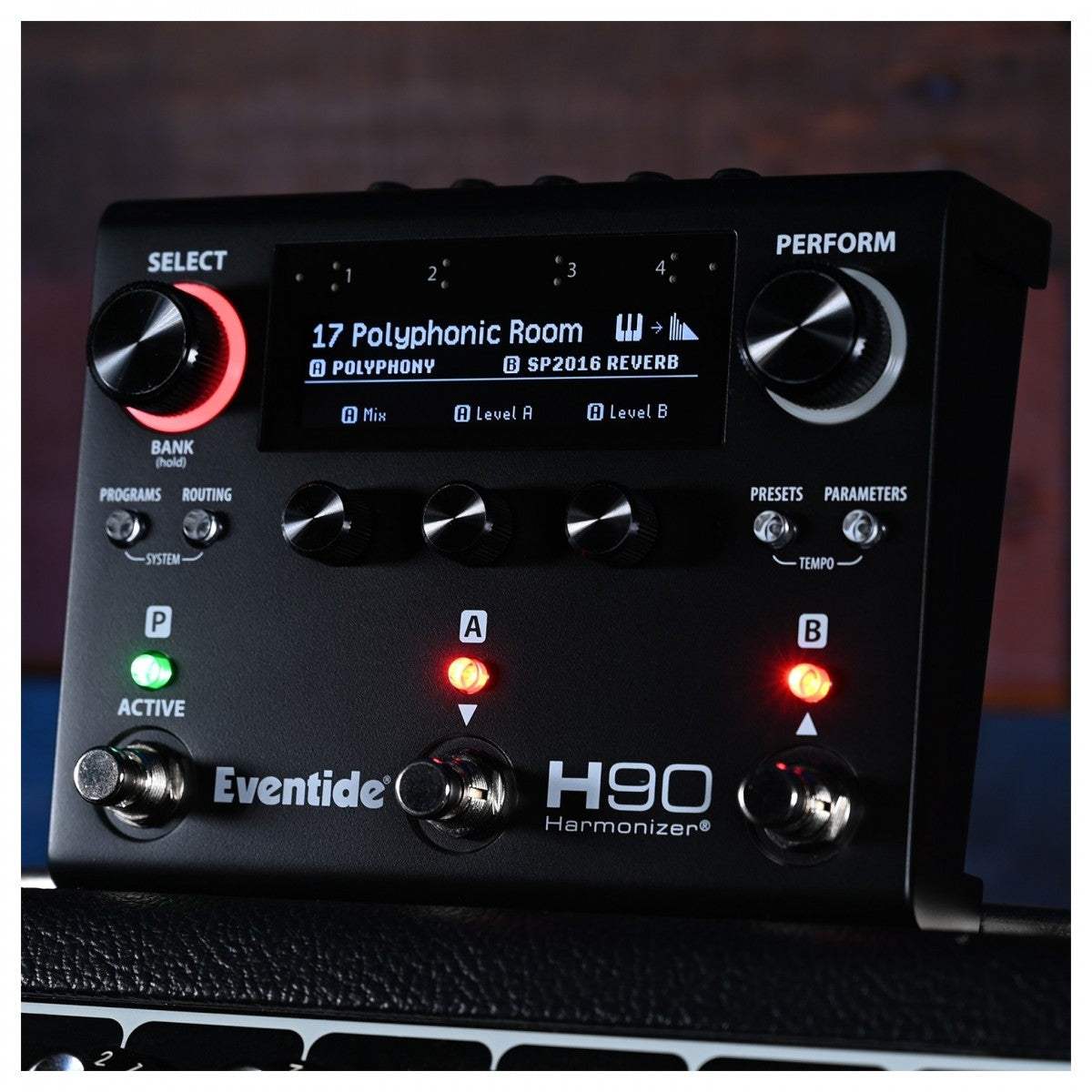 Multi Efects Pedal Guitar Eventide H90 Dark Harmonizer