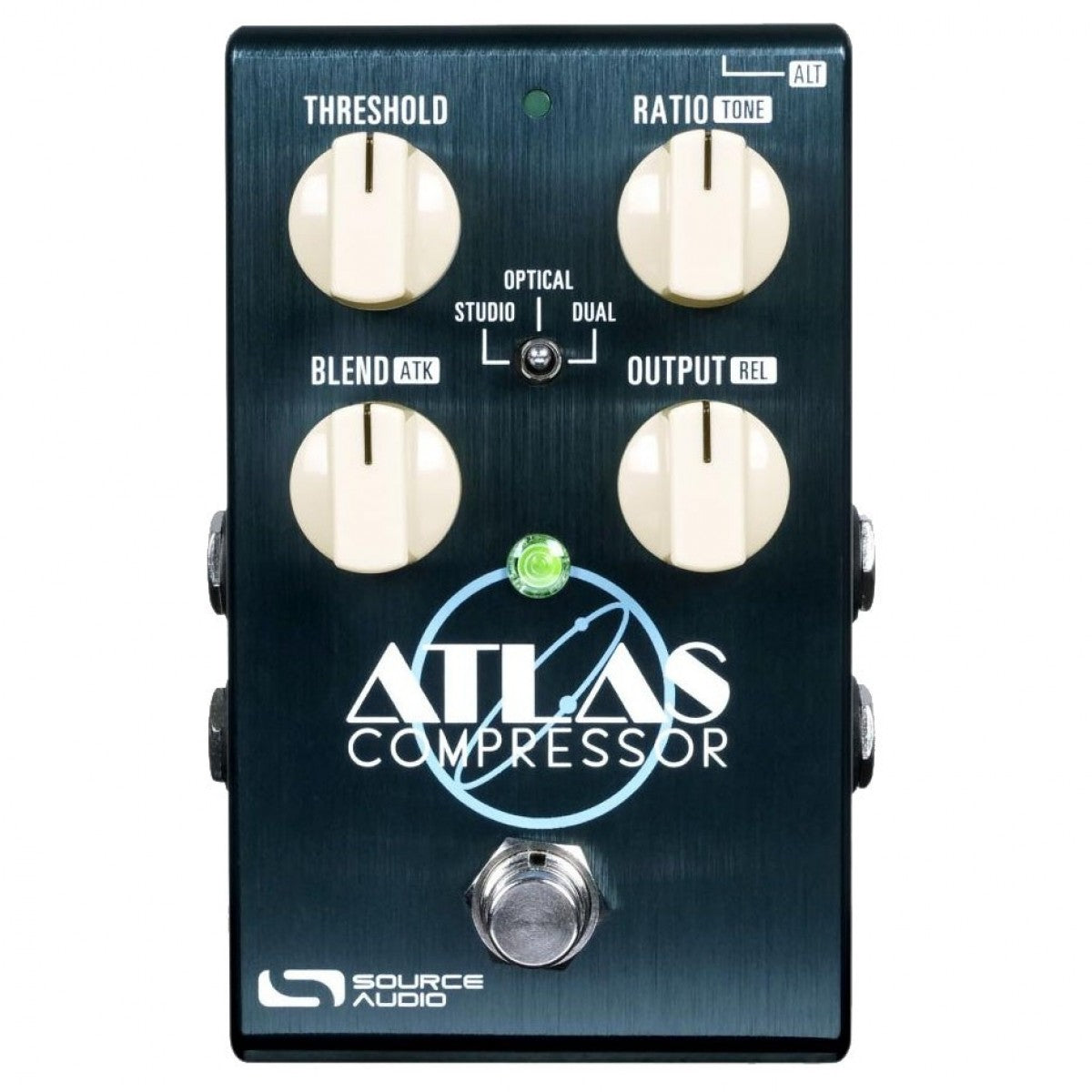 Source Audio Atlas Stereo Compressor Pedal, Digital Pedal