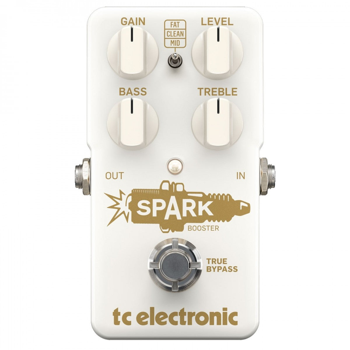 TC Electronic Boost Pedal Guitar Spark Booster, Analog Pedal