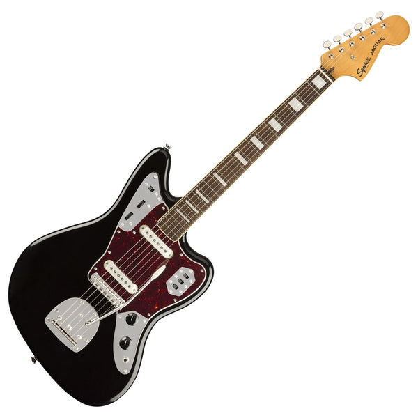 Đàn Guitar Điện Squier Classic Vibe 70s Jaguar, Indian Laurel Fingerboard, Black