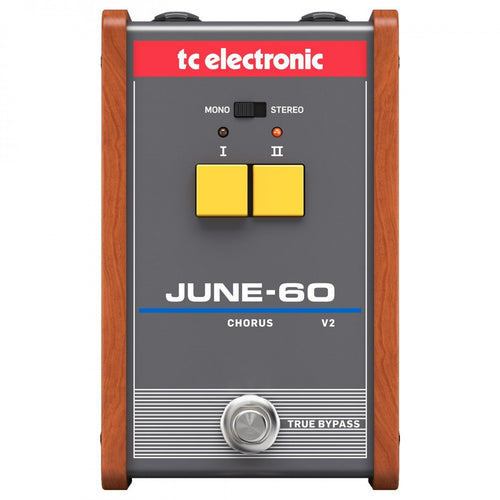 TC Electronic June-60 V2 Stereo Chorus Guitar Pedal, Analog Pedal