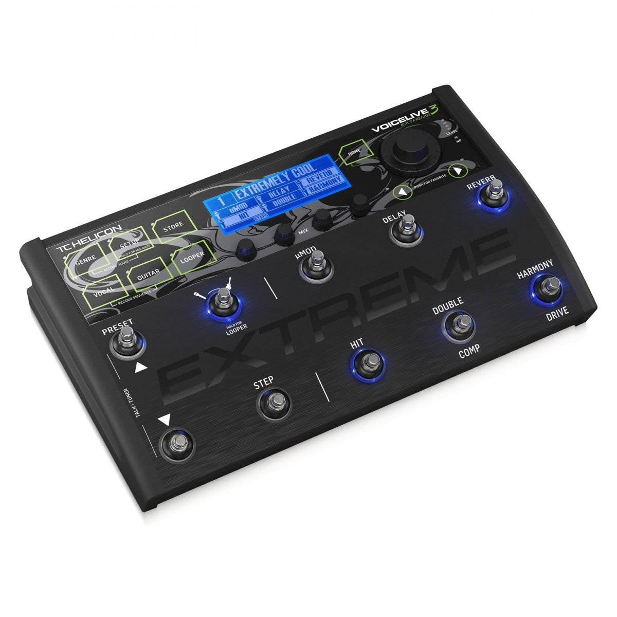 Multi Efects Pedal Guitar TC Helicon Voicelive 3
