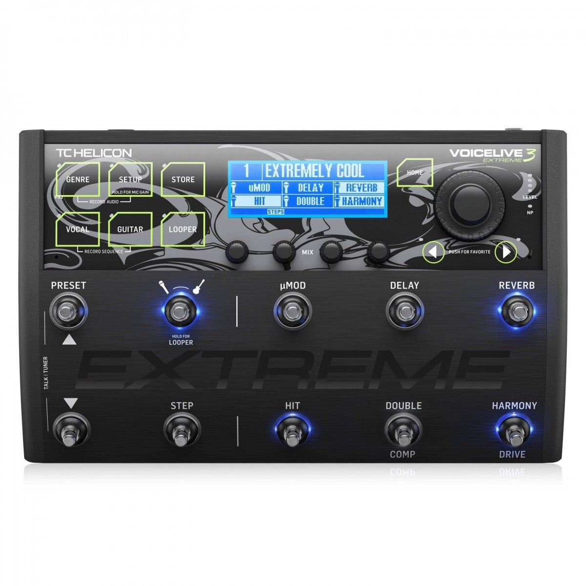 Multi Efects Pedal Guitar TC Helicon Voicelive 3