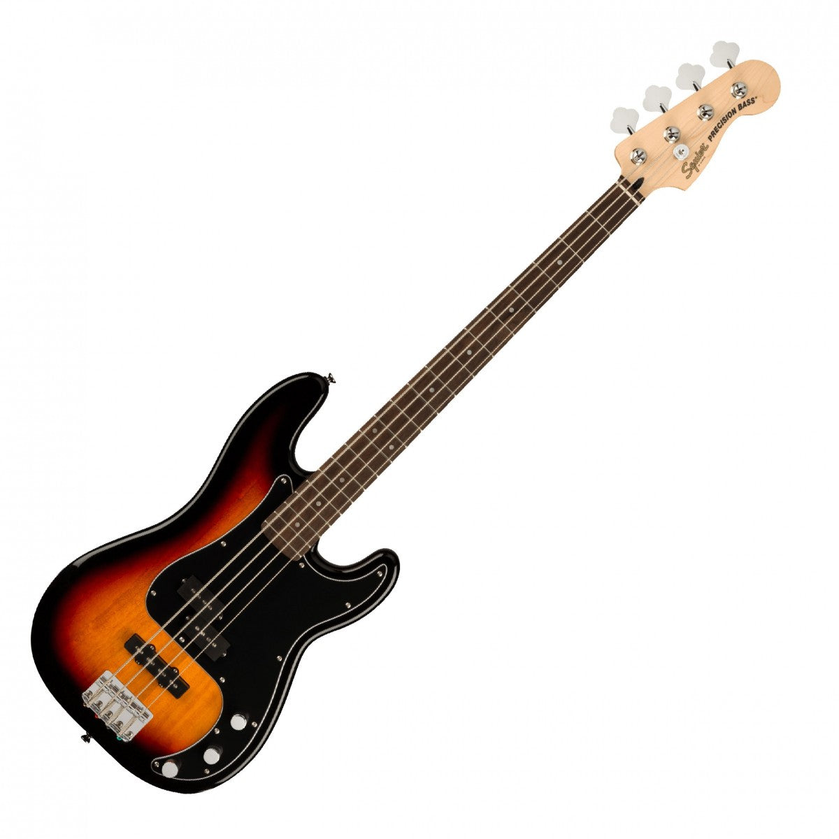 Squier Affinity Precision Bass PJ Pack, Indian Laurel Fingerboard, 3-Color Sunburst