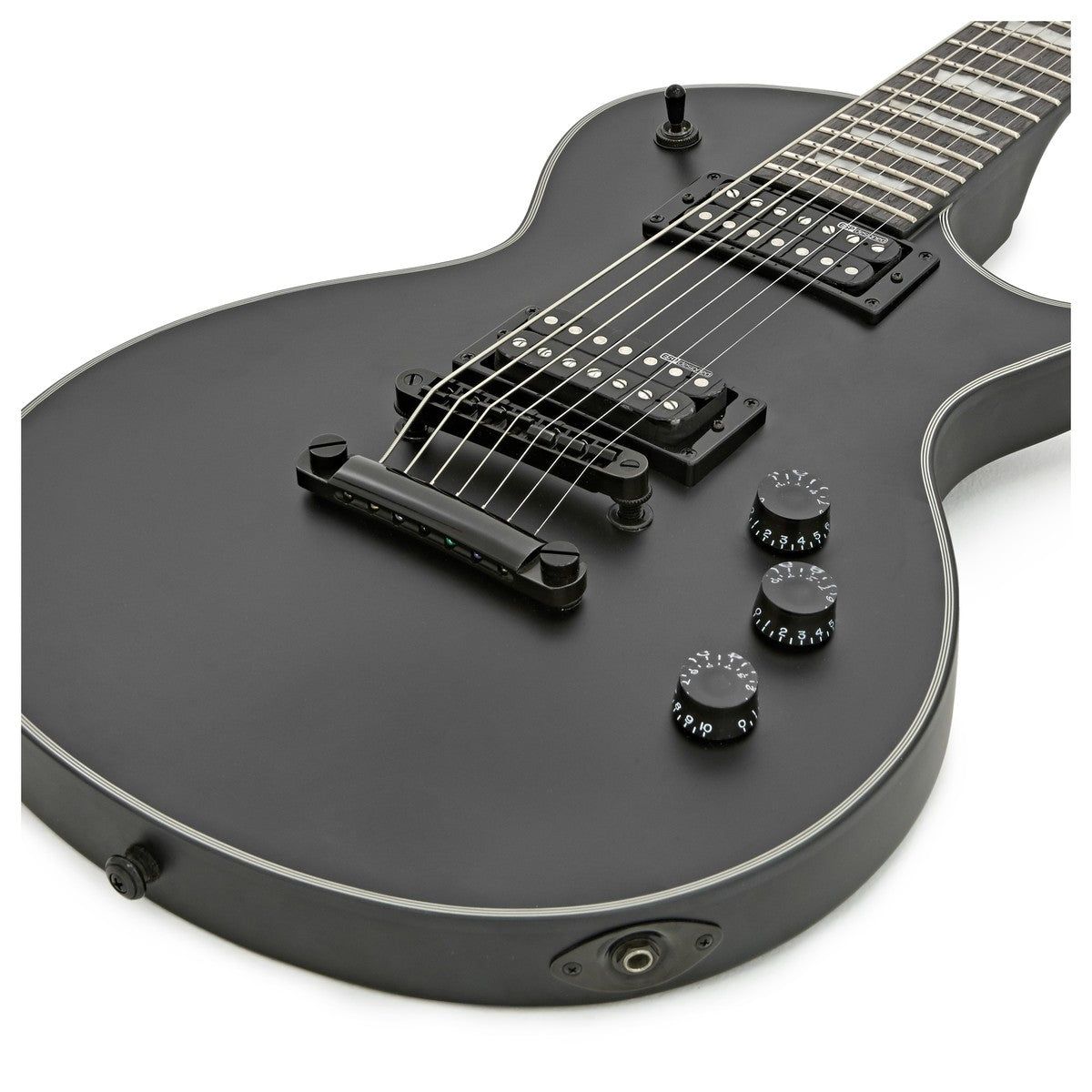 ESP LTD EC-257 7-String, Black Satin