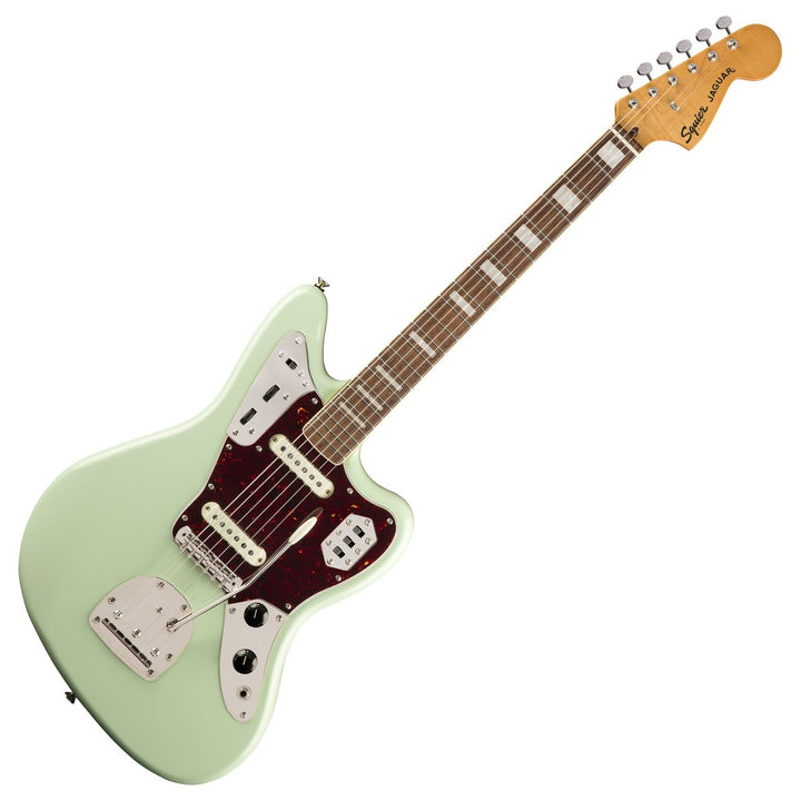 Đàn Guitar Điện Squier Classic Vibe 70s Jaguar, Indian Laurel Fingerboard, Surf Green