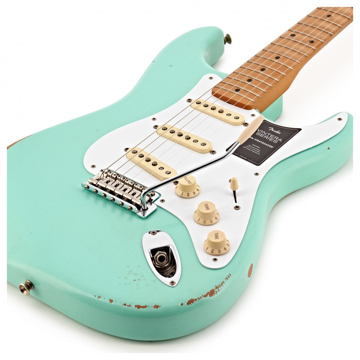 Đàn Guitar Điện Fender Limited Edition Vintera Road Worn 50s Stratocaster SSS, Maple Fingerboard