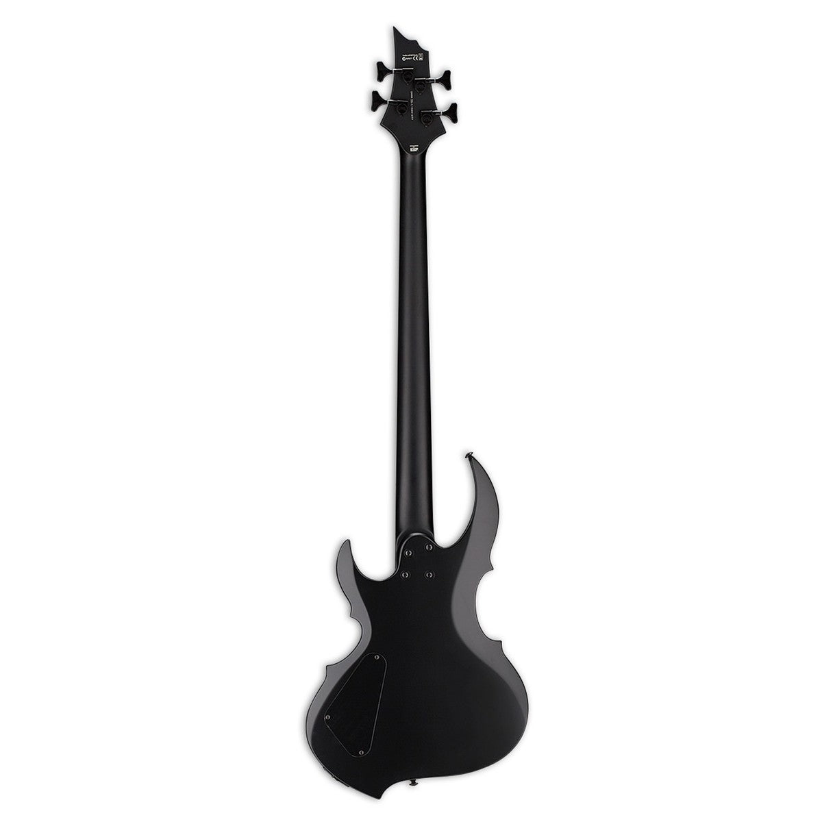 ESP LTD TA-204 FRX Tom Araya Bass Guitar, Black Satin