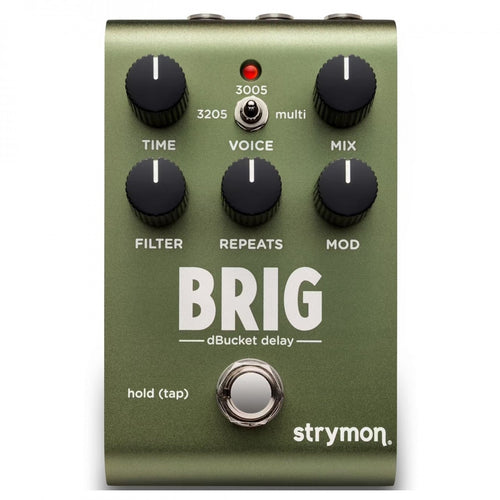 Strymon Brig Multi-voice dBucket Delay Guitar Pedal w/o Adapter, Digital Pedal