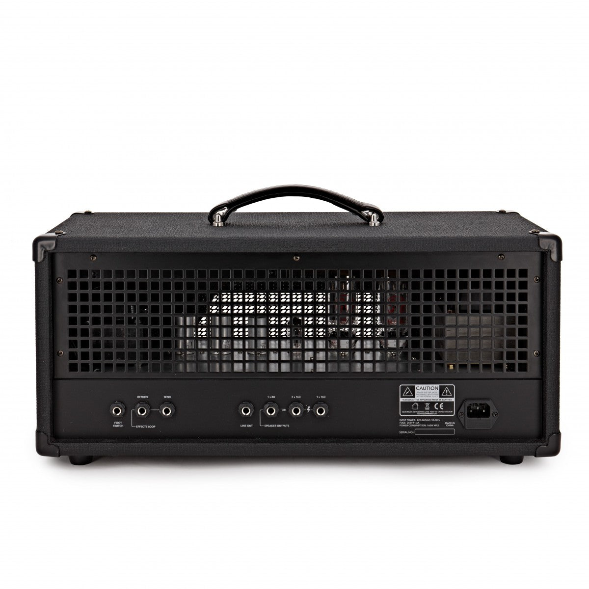 SubZero Saturn-50VR 2 Channel Tube Head, Black