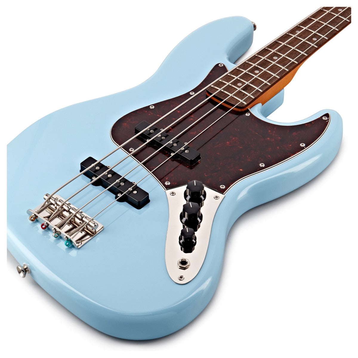 Đàn Bass Squier Classic Vibe Late 60s Jazz Bass, Indian Laurel Fingerboard, Daphne Blue