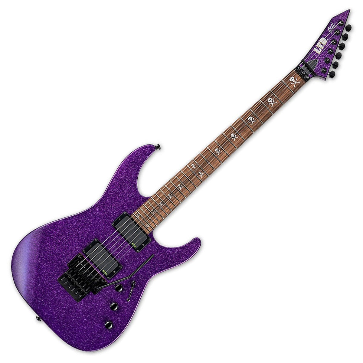 ESP LTD KH-602 Kirk Hammett, Purple Sparkle
