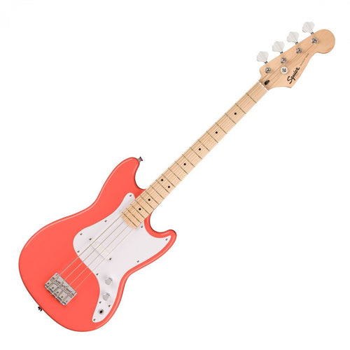 Đàn Guitar Bass Squier Sonic Bronco Bass, Maple Fingerboard, Tahitian Coral