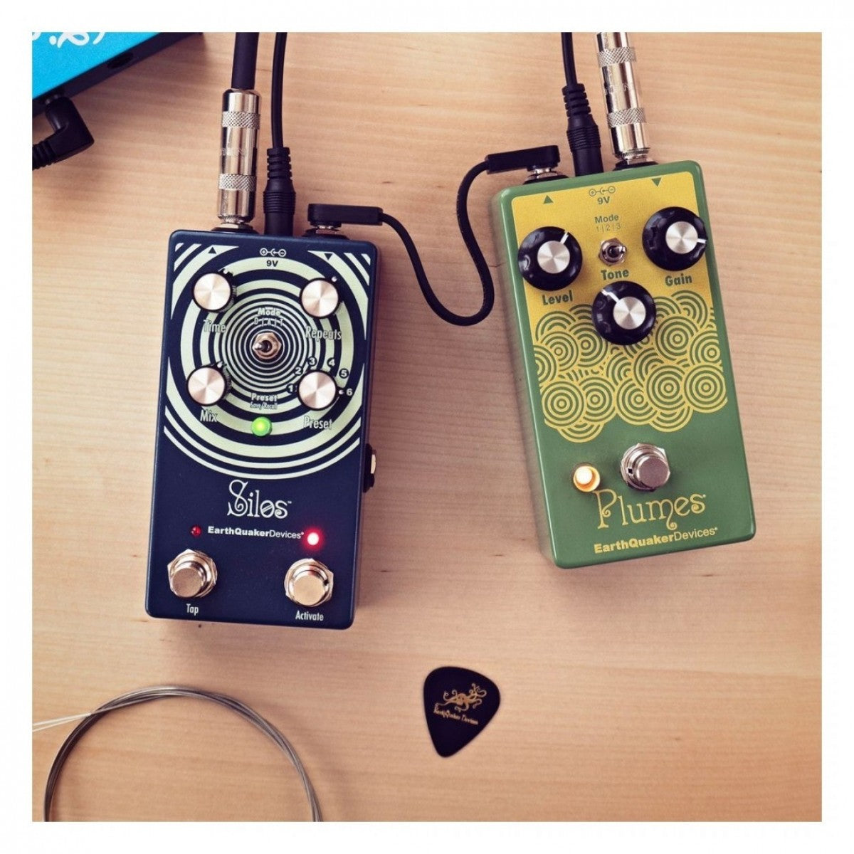 Delay Pedal Guitar Earthquaker Devices Silos