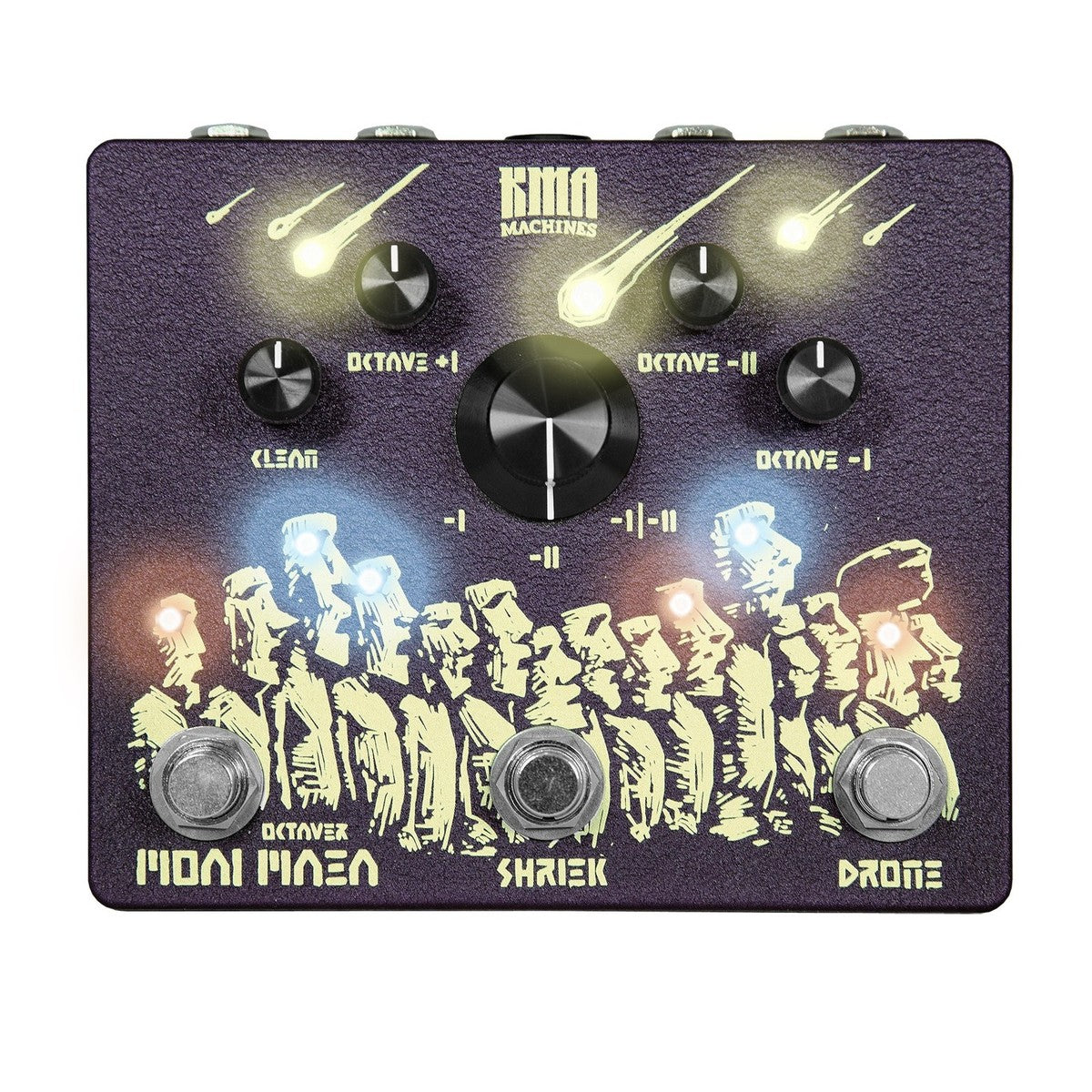 Octave Pedal Guitar KMA Machines Moai Maea Analog