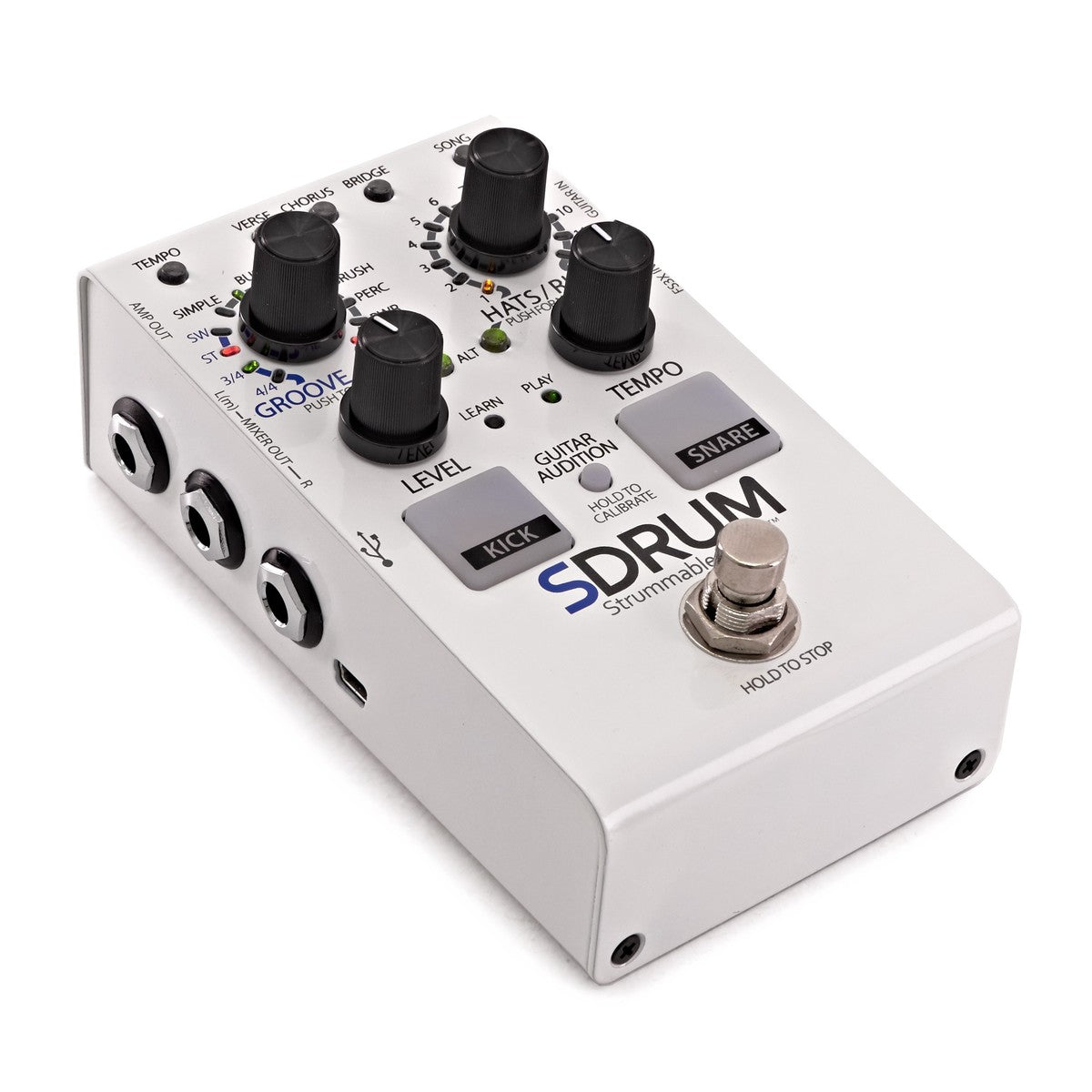 Drum Machine Pedal Guitar Digitech SDRUM Strummable