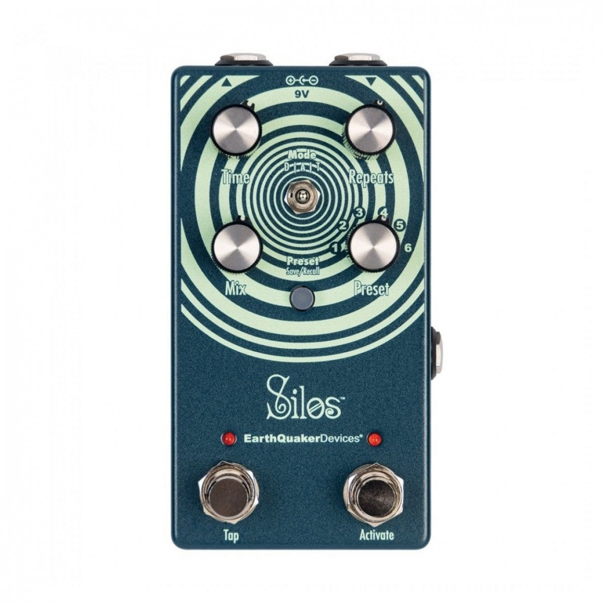 Delay Pedal Guitar Earthquaker Devices Silos
