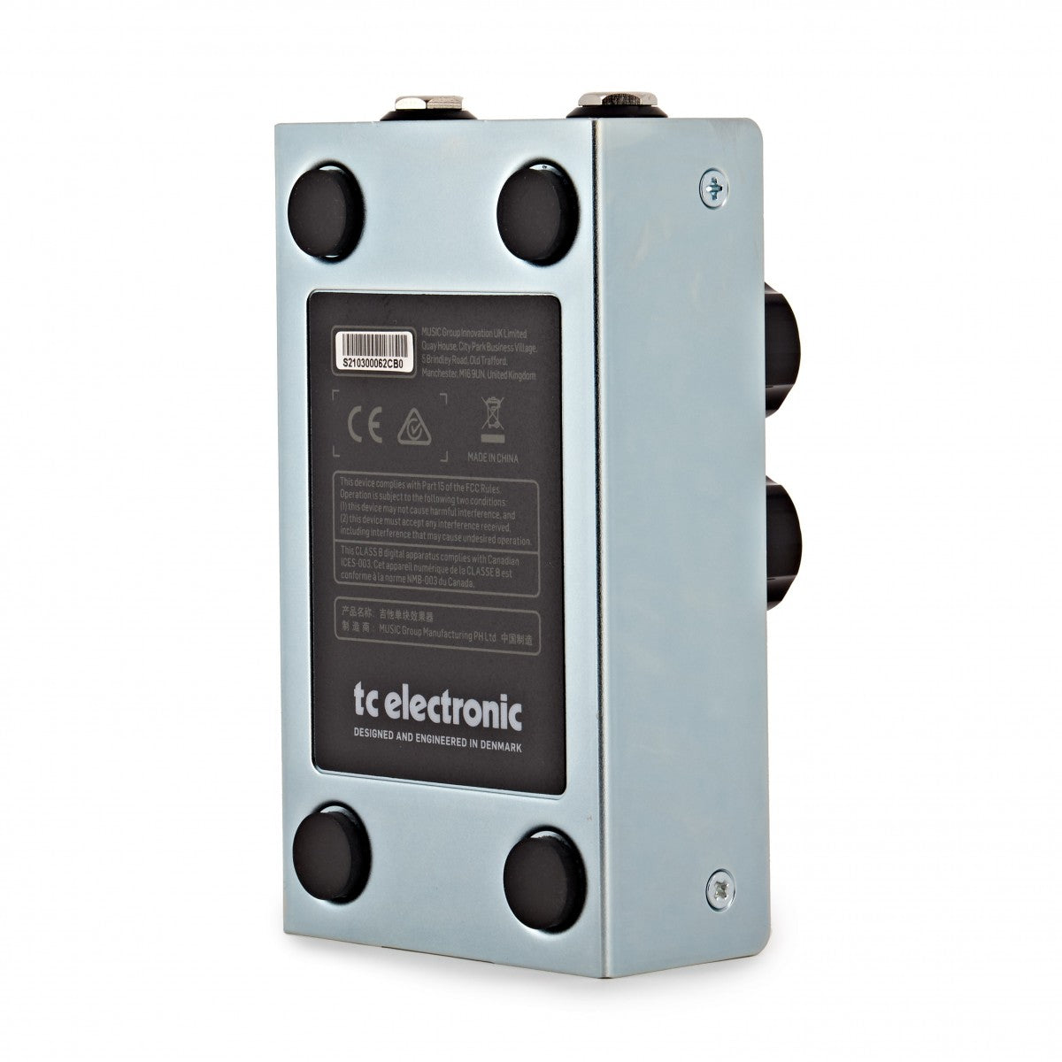 Flanger Pedal Guitar TC Electronic Thunderstorm