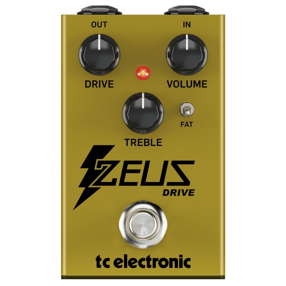 TC Electronic Boost Pedal Guitar Zeus Drive Overdrive, Analog Pedal