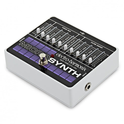 Synth Pedal Guitar Electro Harmonix Micro Synthesizer Analog