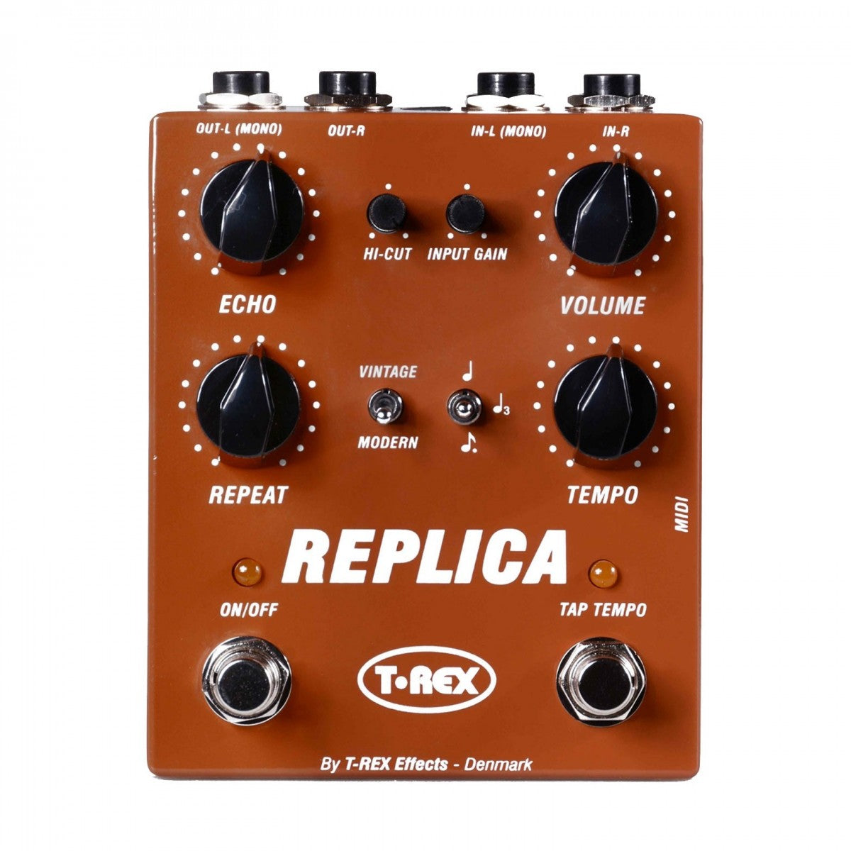 Delay Pedal Guitar T-Rex Replica Delay