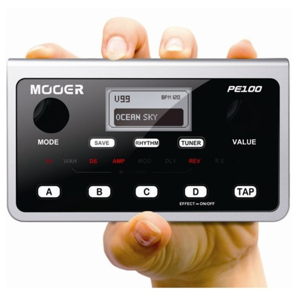 Multi Efects Pedal Guitar Mooer PE100