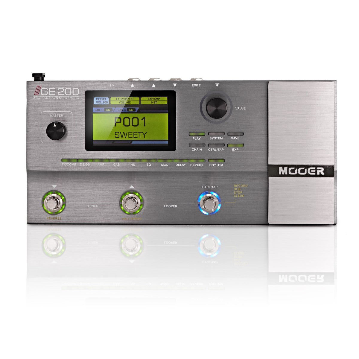 Multi Efects Pedal Guitar Mooer GE200