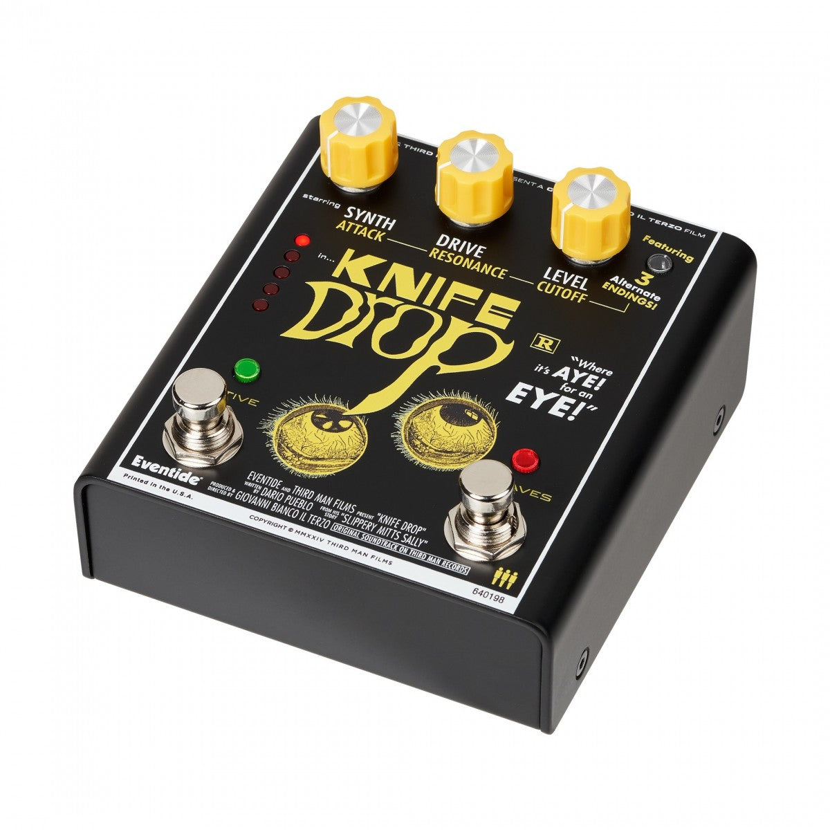 Fuzz Pedal Guitar Eventide Knife Drop