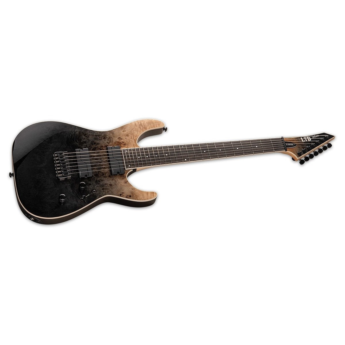 Đàn Guitar Điện ESP LTD M-1007HT 7 String, Black Natural Fade