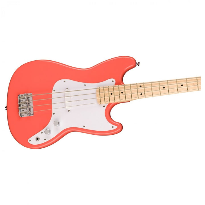 Squier Sonic Bronco Bass Maple Fingerboard Tahitian Coral