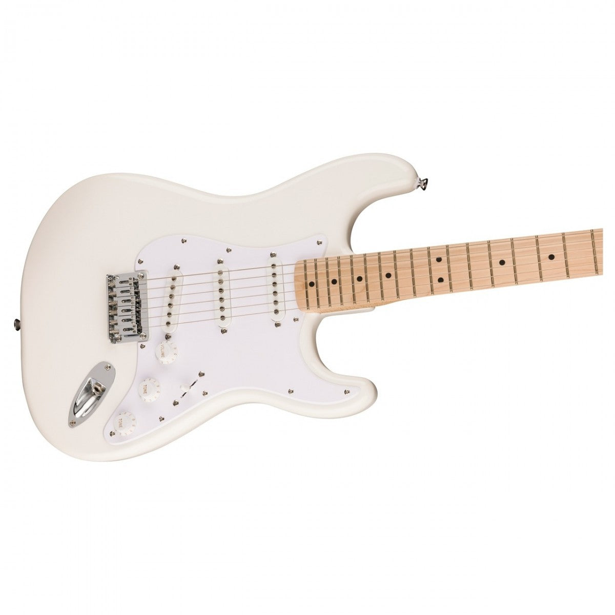 Đàn Guitar Điện Squier Sonic Stratocaster HT Arctic White Maple Fingerboard