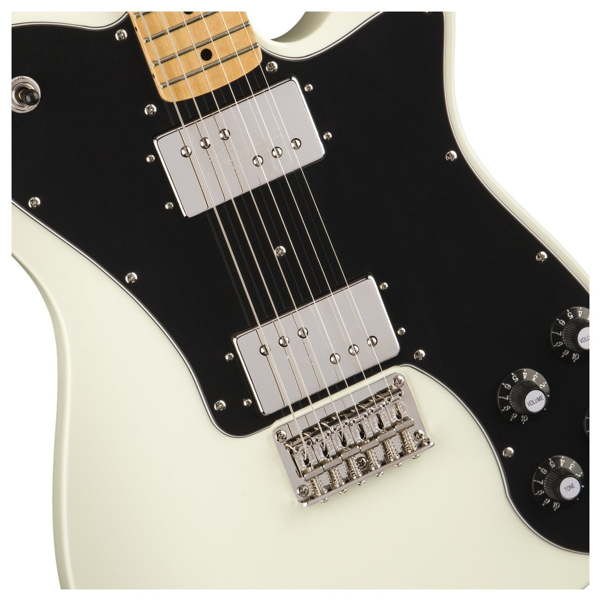 Đàn Guitar Điện Squier Classic Vibe 70s Telecaster Deluxe, Maple Fingerboard, Olympic White