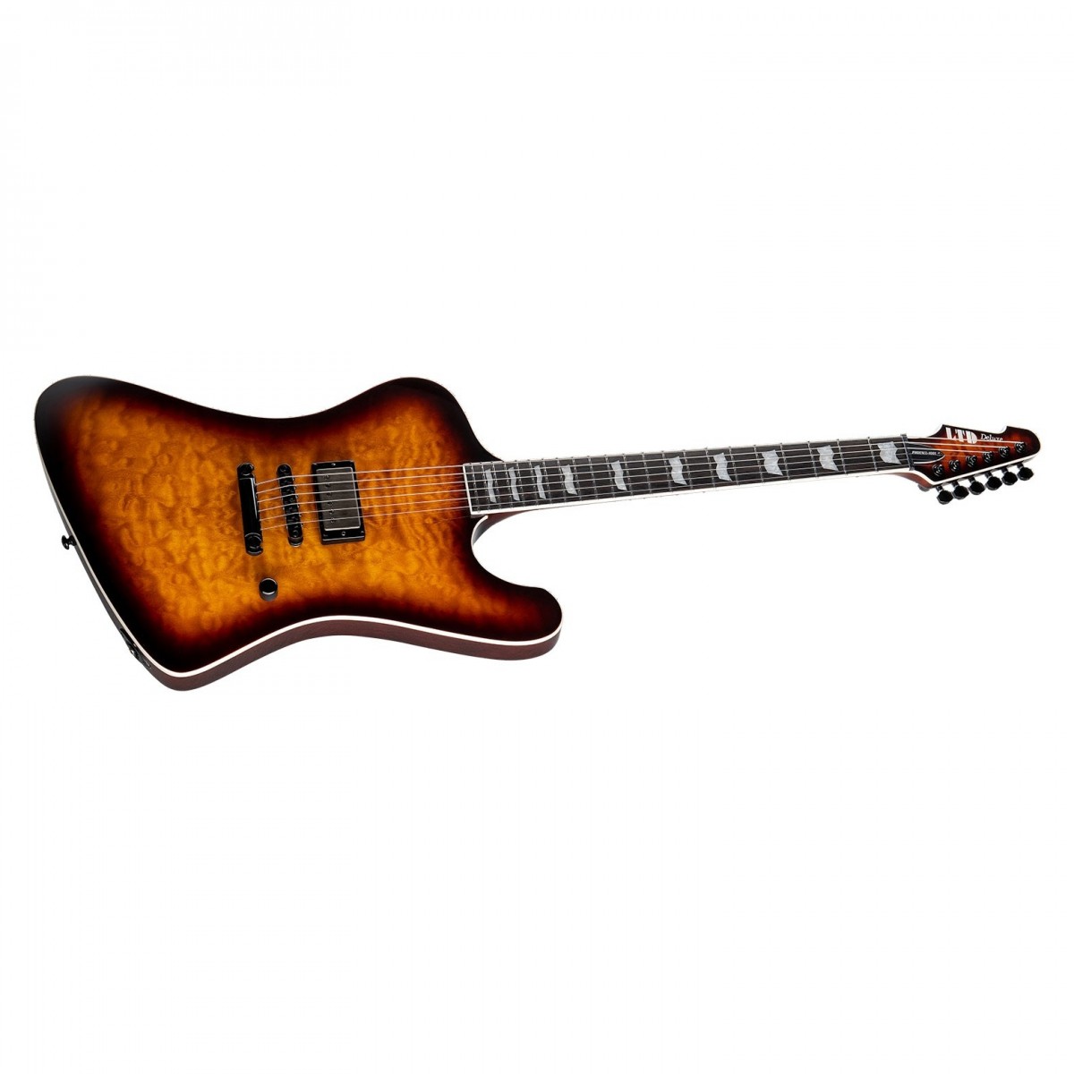 ESP LTD Phoenix-1001 Deluxe QM, Tobacco Sunburst

