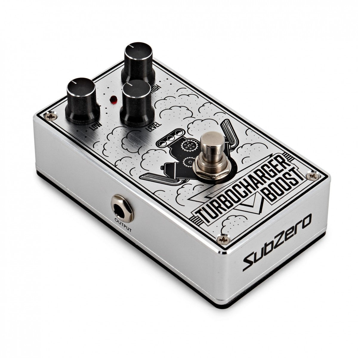 SubZero Boost Pedal Guitar Turbocharger Boost, Analog Pedal